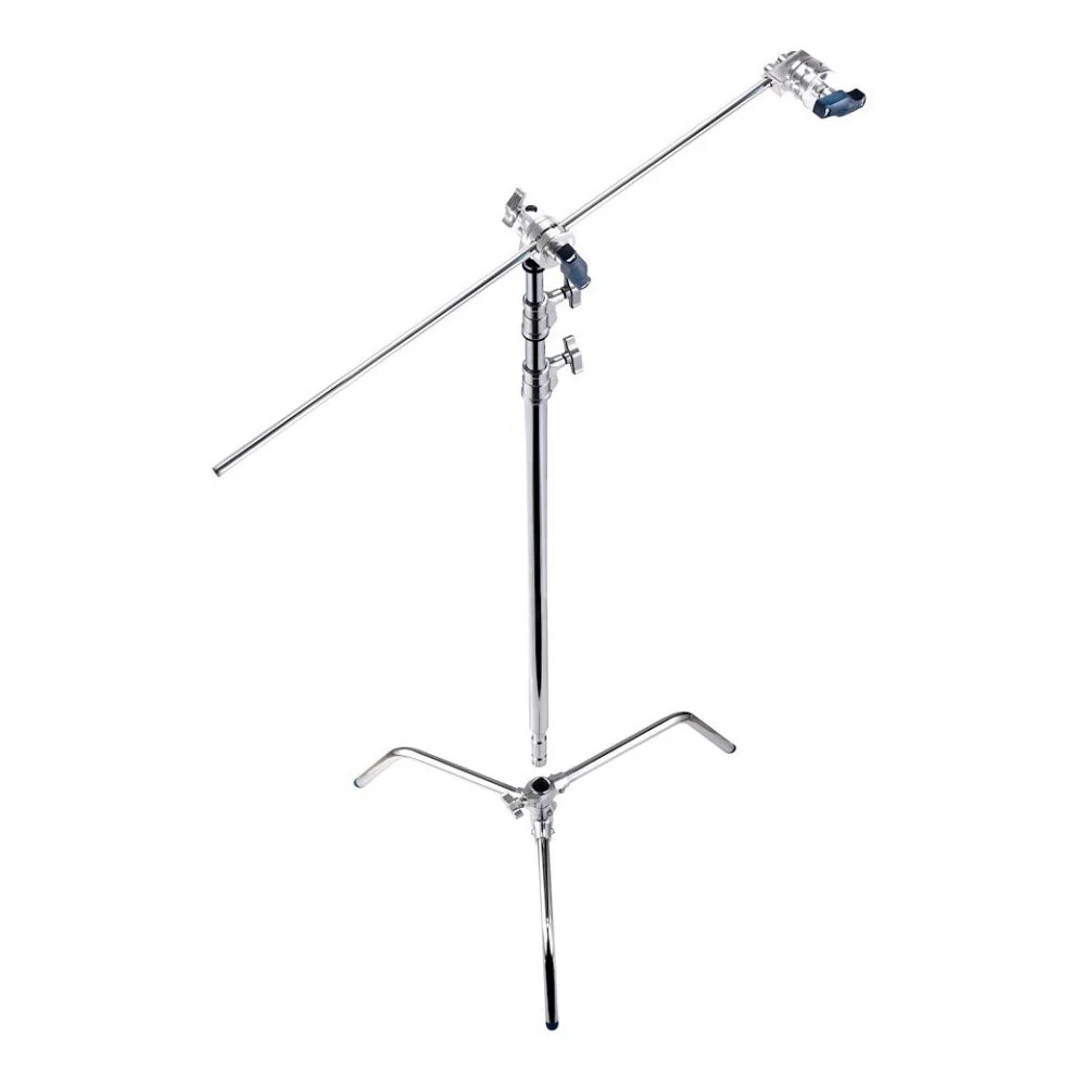 Avenger 40" Turtle Base C-Stand Kit with Grip Head, Arm - Image 3