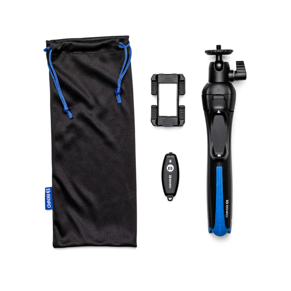Benro BK15 Mini Tripod & Selfie Stick w/ Remote - Image 4