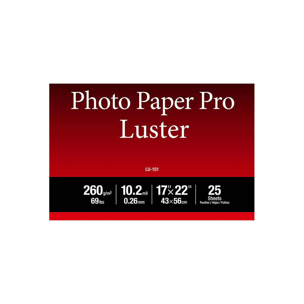 Canon 17x22" Pro Luster - 25 Sheets