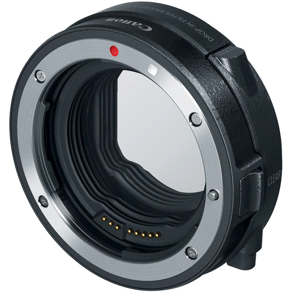 Canon Drop-In Filter Mount Adapter EF-EOS R With Variable ND A - Image 2