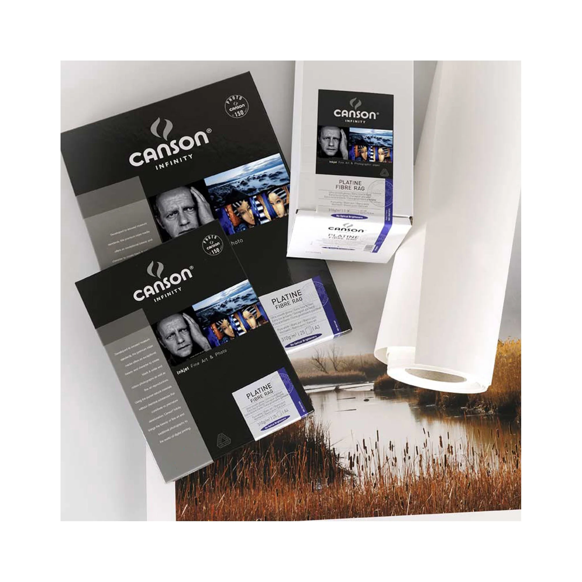 Canson 11x17" Platine Fibre Rag 310gsm 25 Sheets