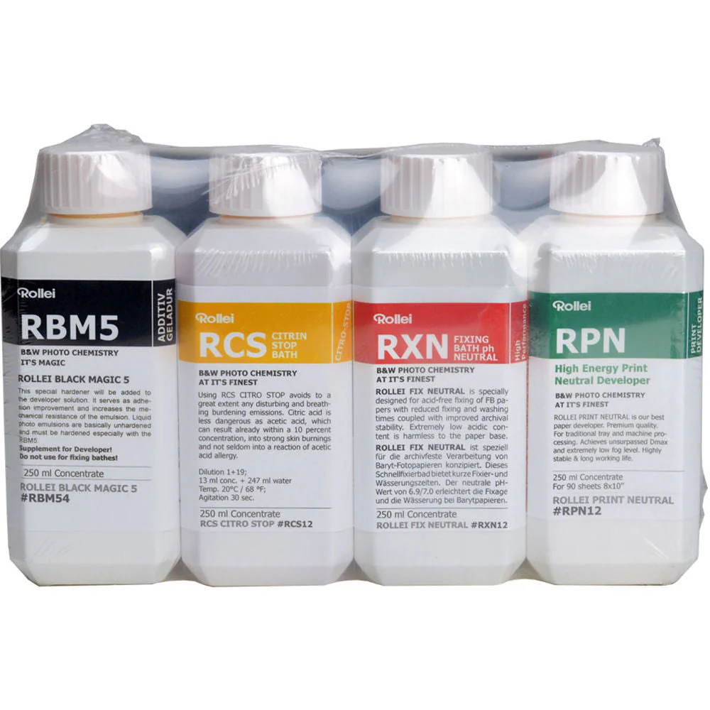 Rollei Black Magic High Contrast Liquid Photo Emulsion Kit - Image 2