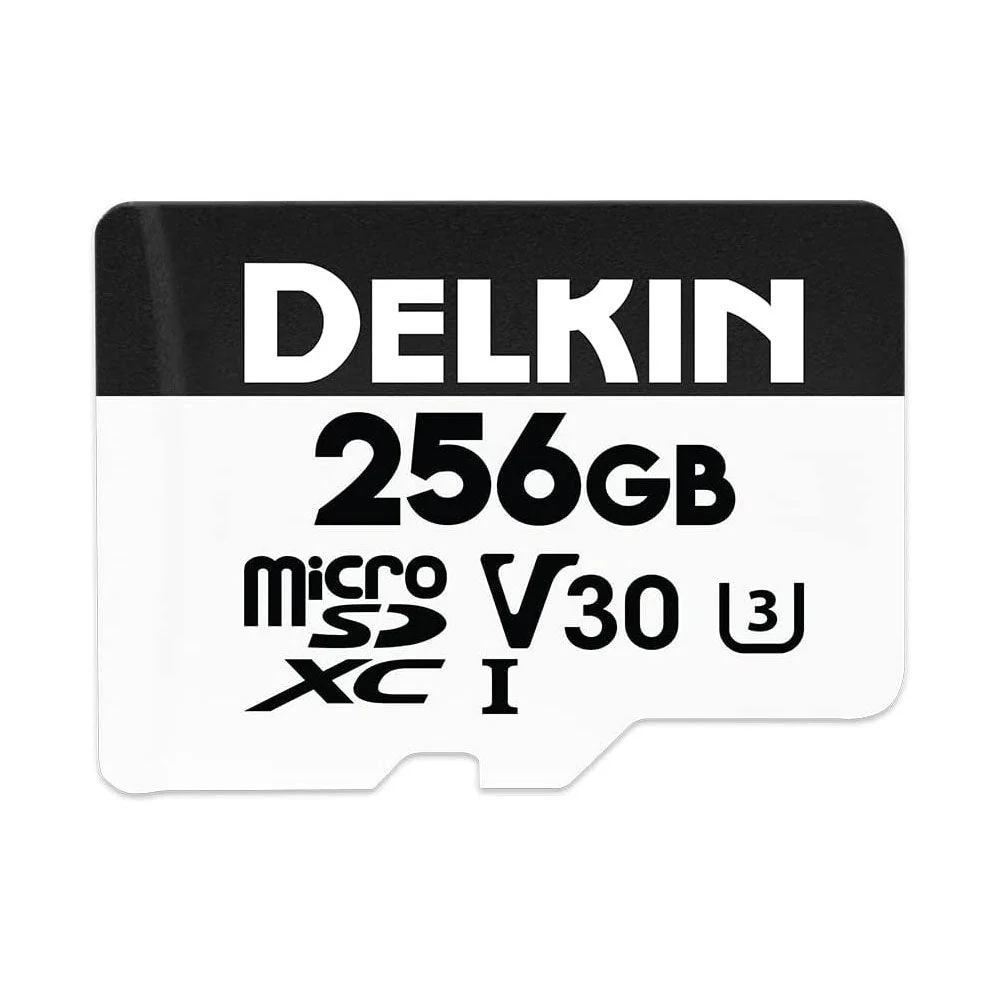 Delkin Hyperspeed 256GB V30 UHS-I microSD