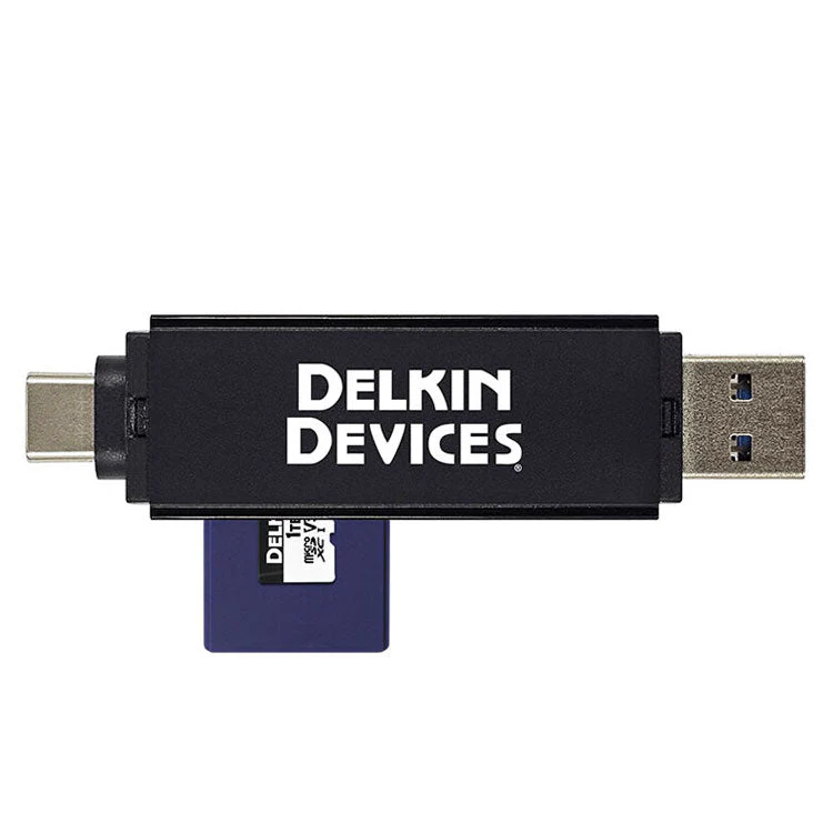 Delkin USB 3.1 SD & microSD Dual Slot Reader - Image 3