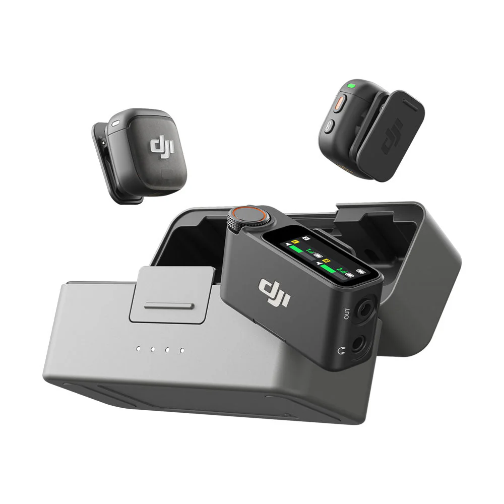 DJI Mic 3 - 2 TX + 1 RX + Charging Case