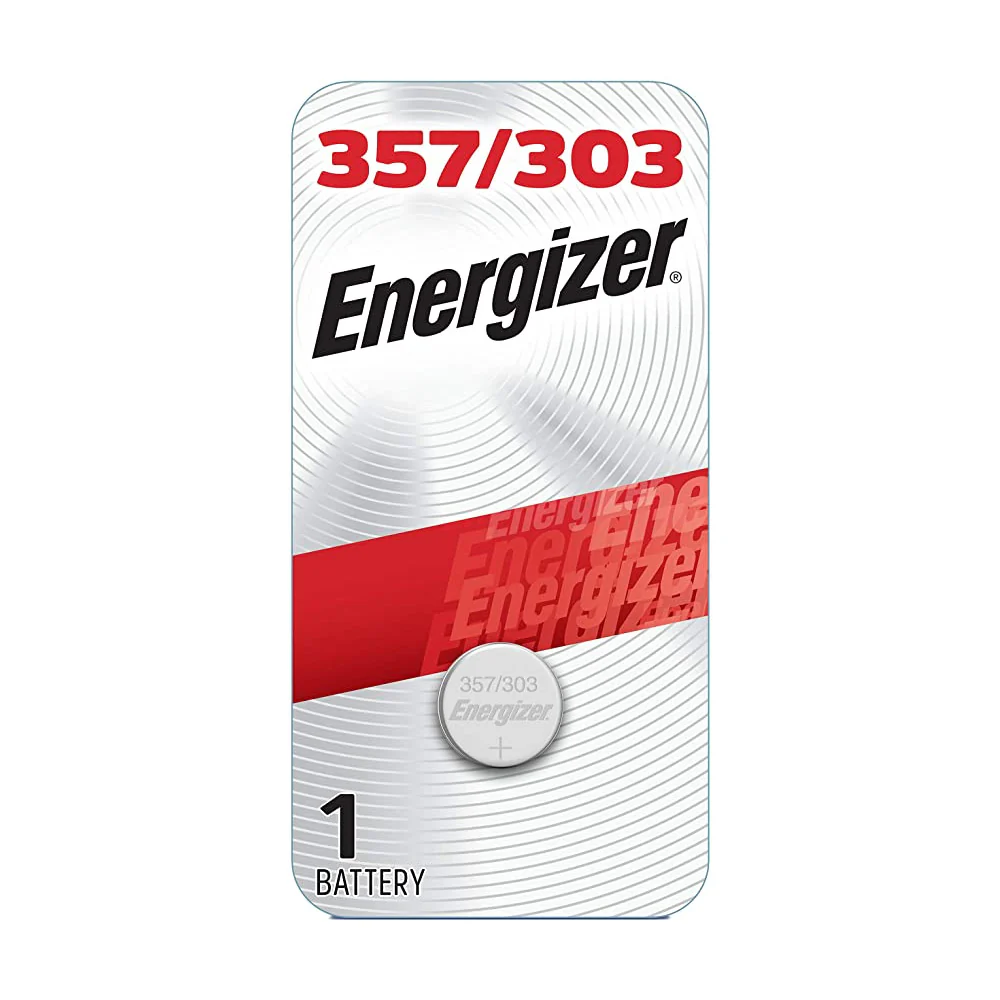 Energizer 357/303 3V Zero Mercury Battery