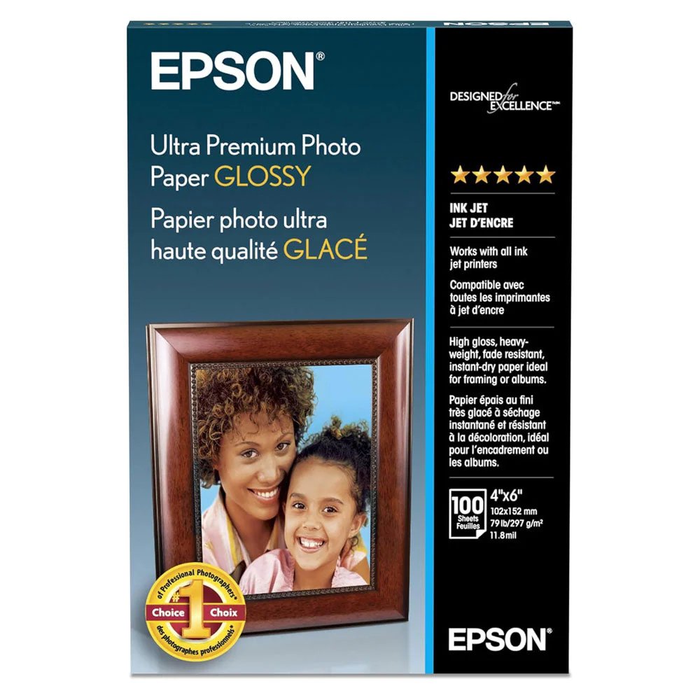 Epson 4x6" Ultra Premium Glossy - 100 Sheets