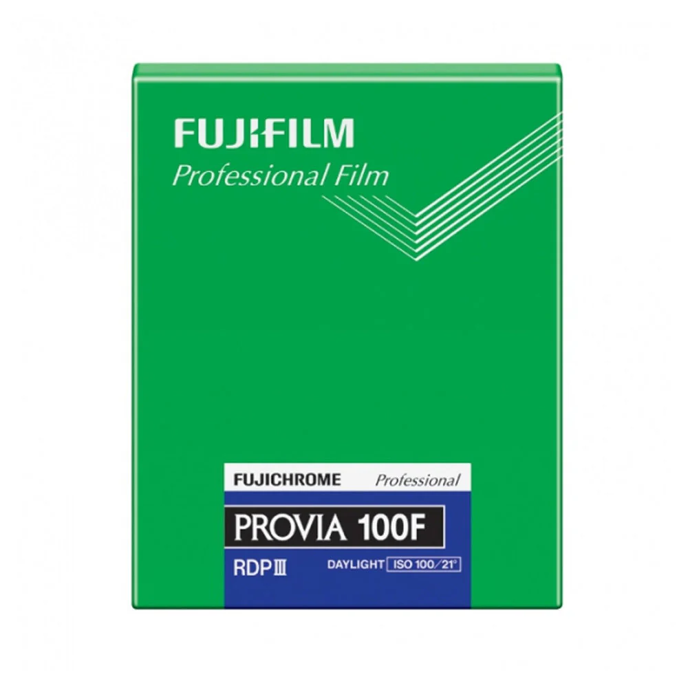 FUJIFILM Fujichrome Provia 100F 4x5 - 20 Sheets