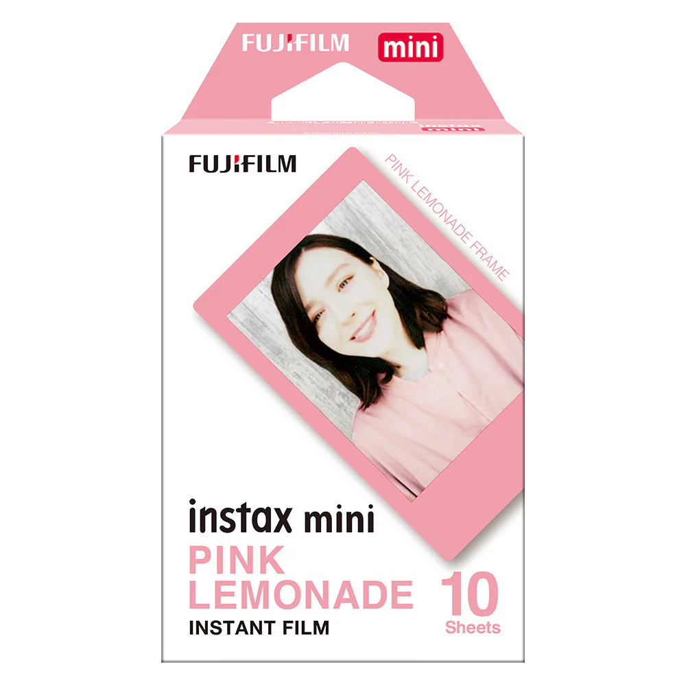 FUJIFILM Instax Mini Pink Lemonade Film - 10 Exposures