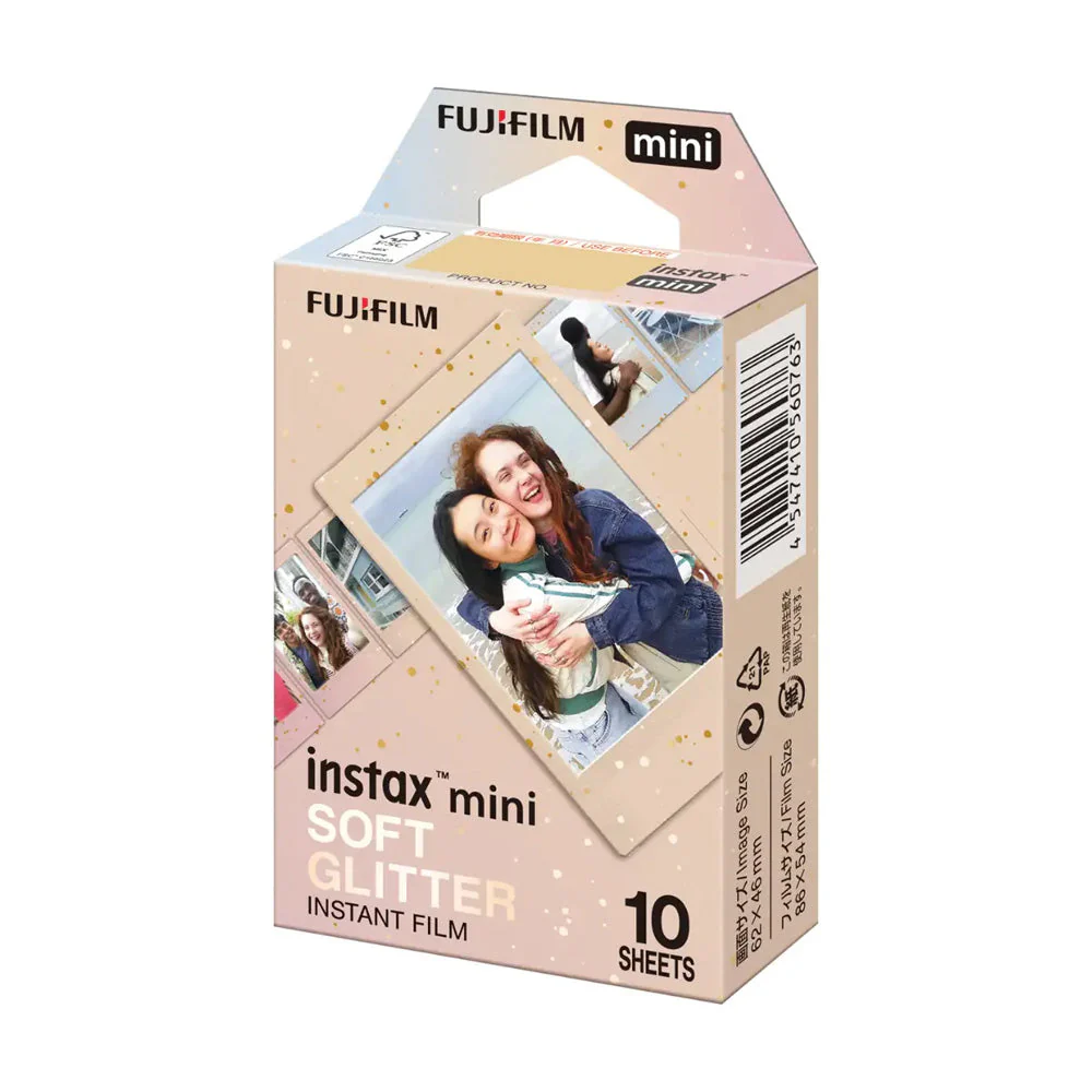 FUJIFILM Instax Mini Soft Glitter Film - 10 Exposures