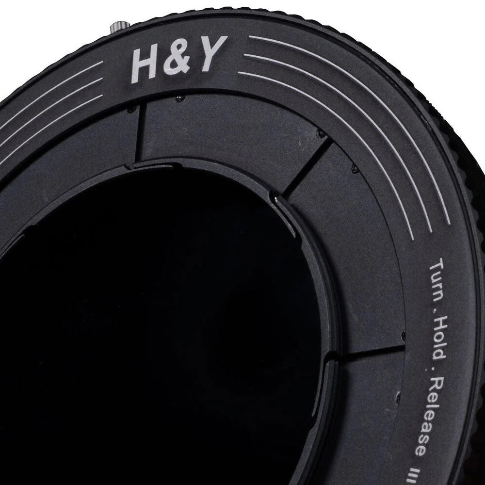 H&Y REVORING 58-77mm Variable ND3 - ND1000 Filter with Circular Polarizer - Image 3