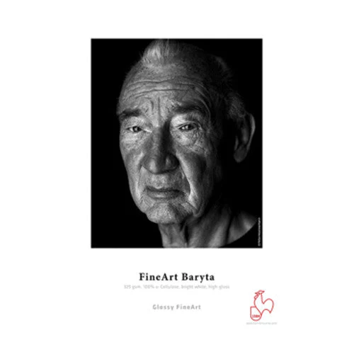 Hahnemuhle FineArt Baryta 325GSM Photo Paper - 13" x 19" - 25 Sheets