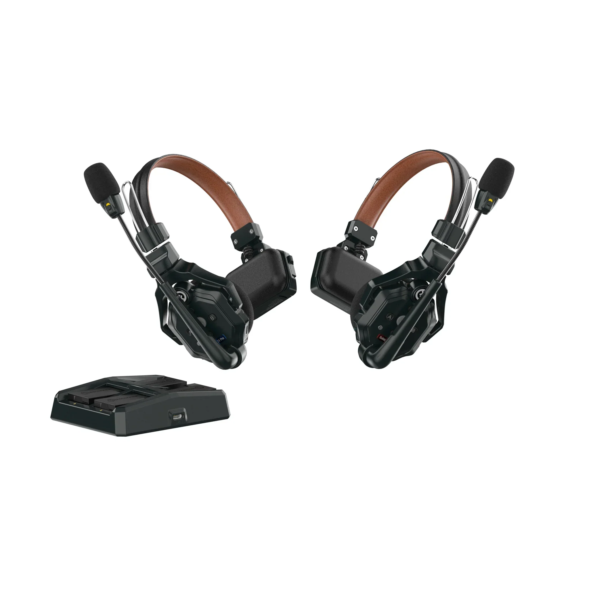 Hollyland Solidcom C1 Pro-2S Full-Duplex ENC Wireless Intercom System with 2 Headsets