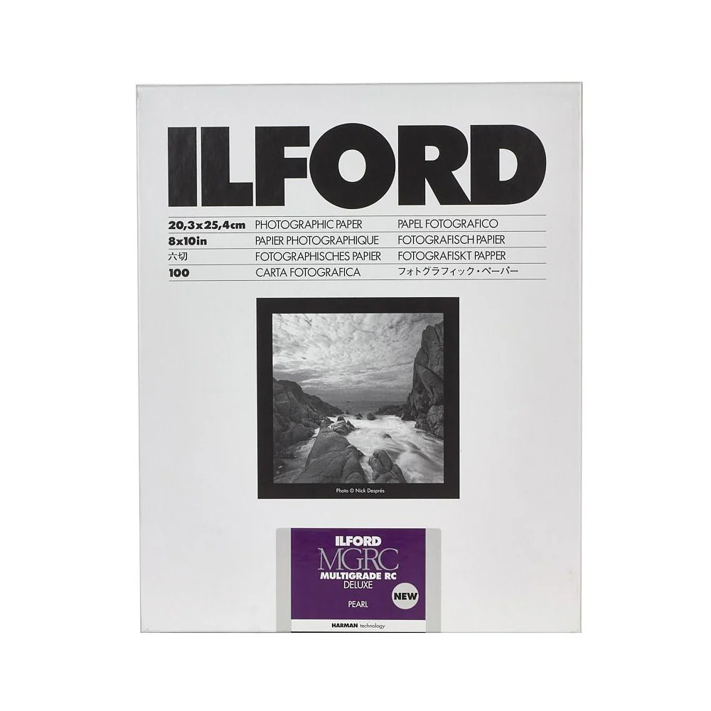 Ilford Multigrade RC 8X10" Pearl - 100 Sheets