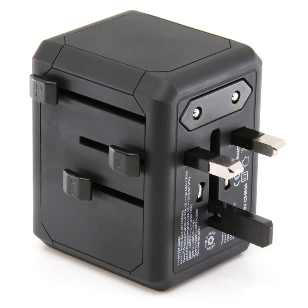 iQ Universal Travel Adapter with USB - Image 2