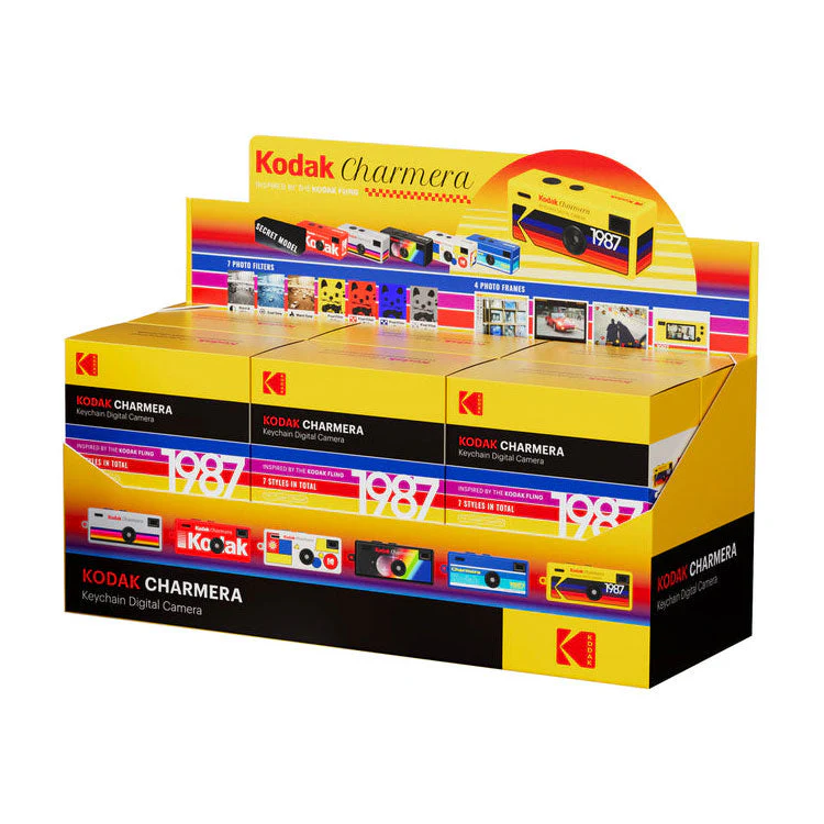 Kodak Charmera Keychain Digital Camera Complete Set