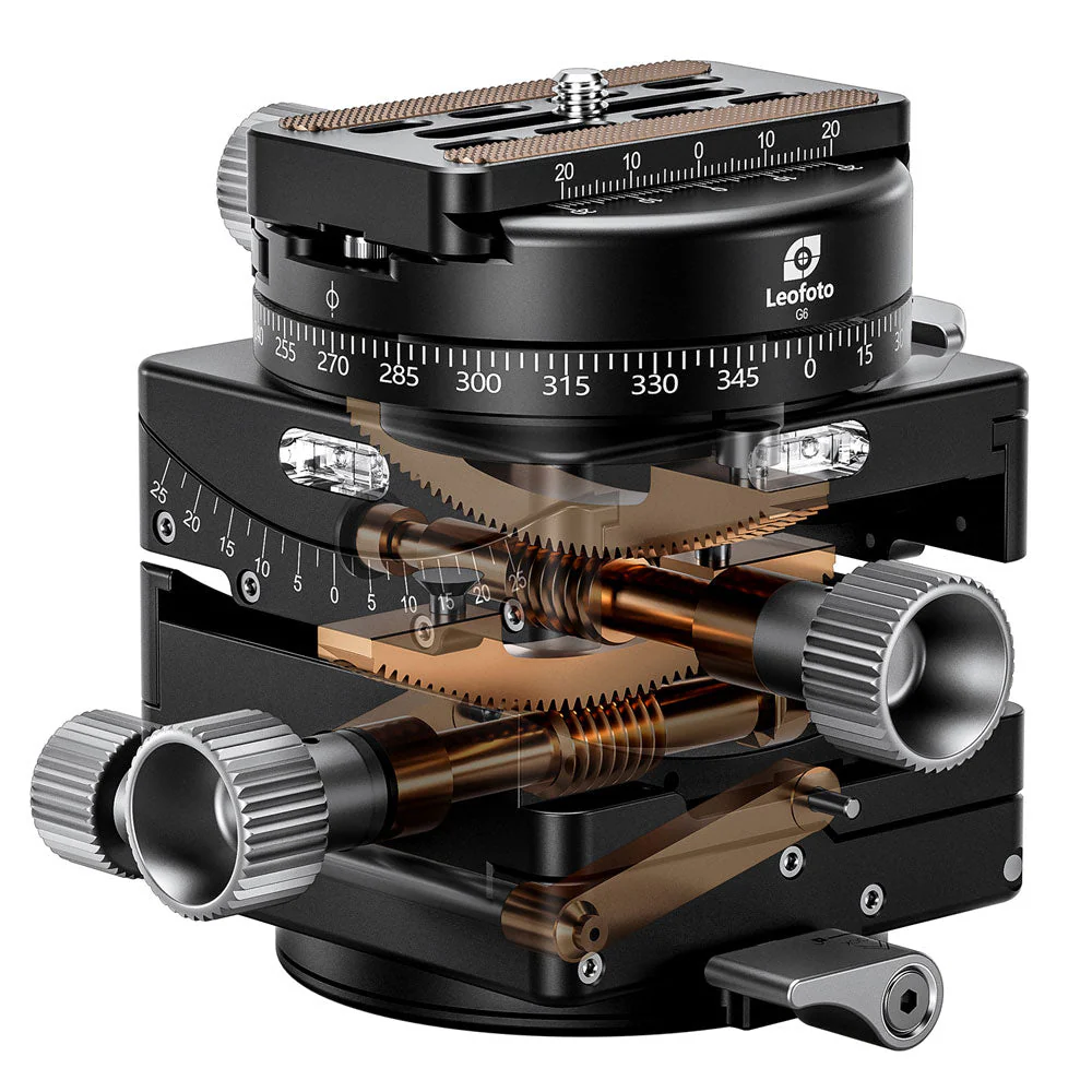 Leofoto G6 Geared Head - Image 2