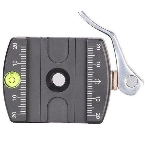 Leofoto LR-50 Lever Clamp with NP-50 QR Plate - Image 2