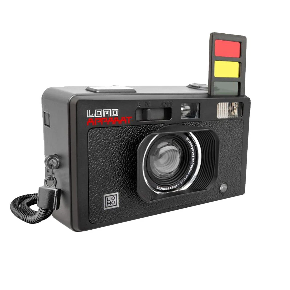 Lomography LomoApparat 21mm Wide-Angle Camera - Black - Image 2
