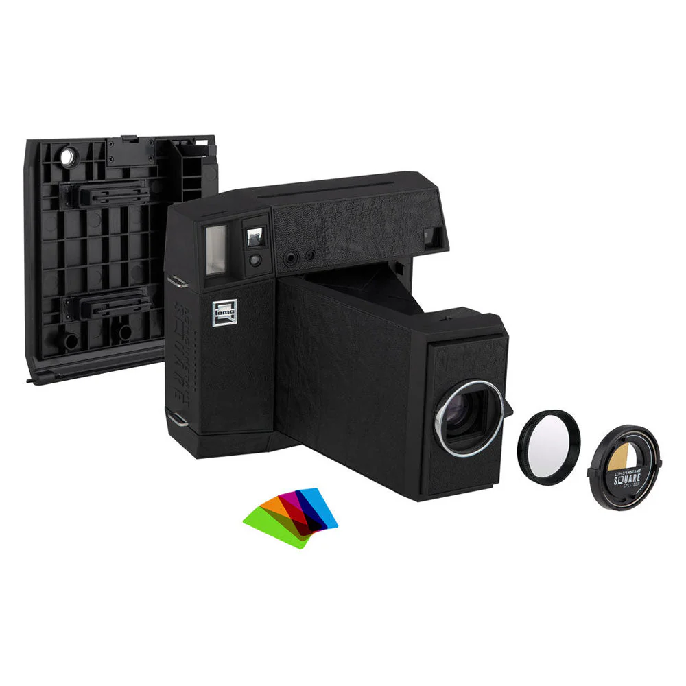 Lomography Lomo'Instant Square Glass Camera & Accessories Black Edition