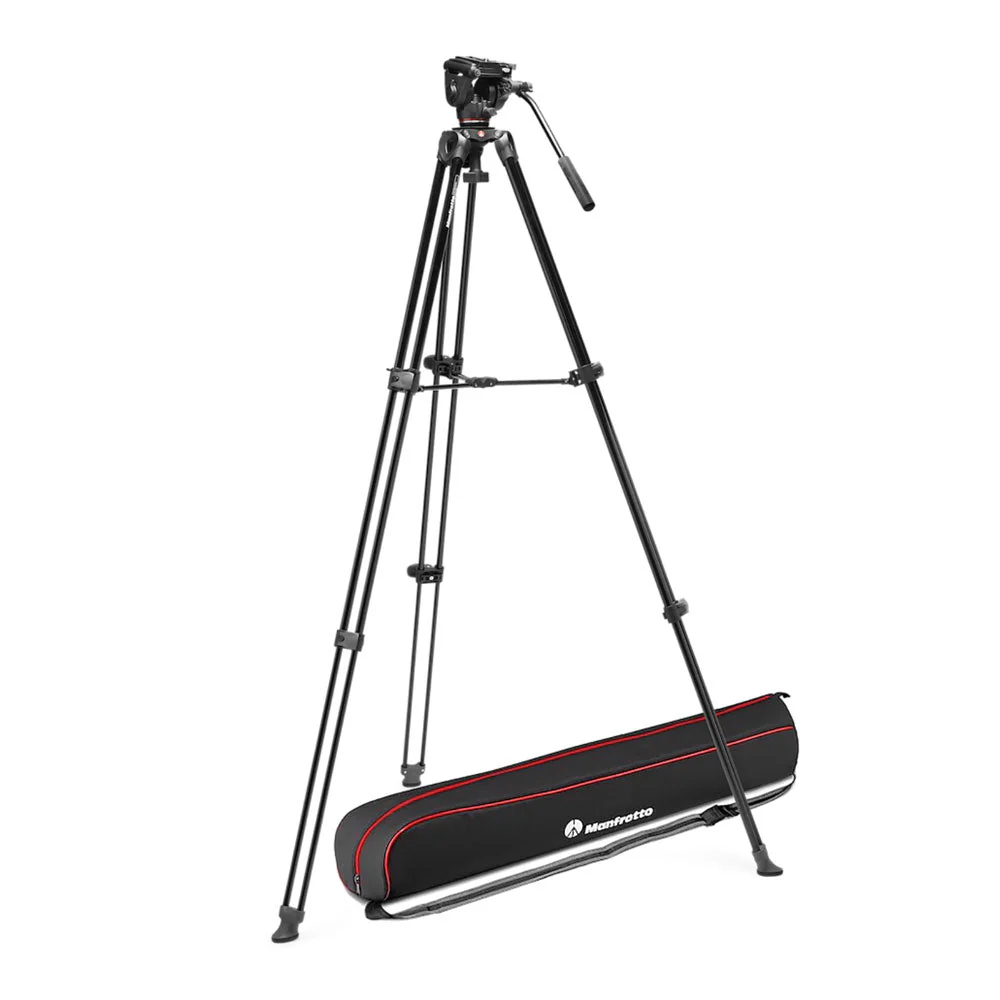 Manfrotto 502Am Video Tripod with 500X Fluid Head - Image 3