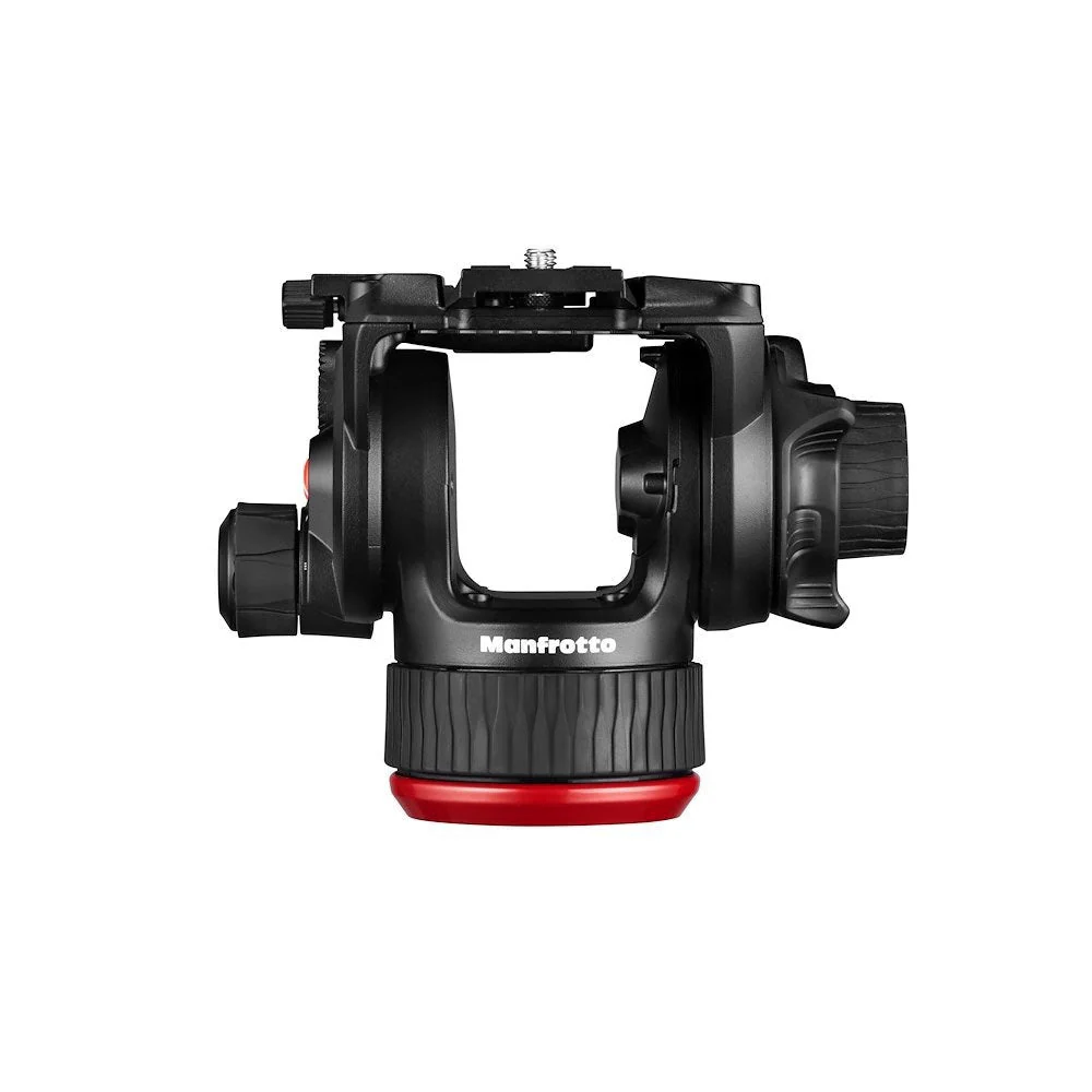 Manfrotto 504X Fluid Video Head with Aluminum Twin Leg GS Tripod - Image 4