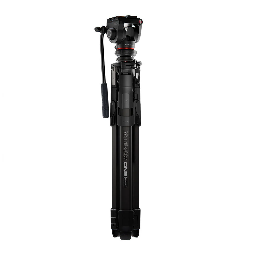 Manfrotto ONE Aluminum Hybrid Tripod with 500X Fluid Head - Image 2