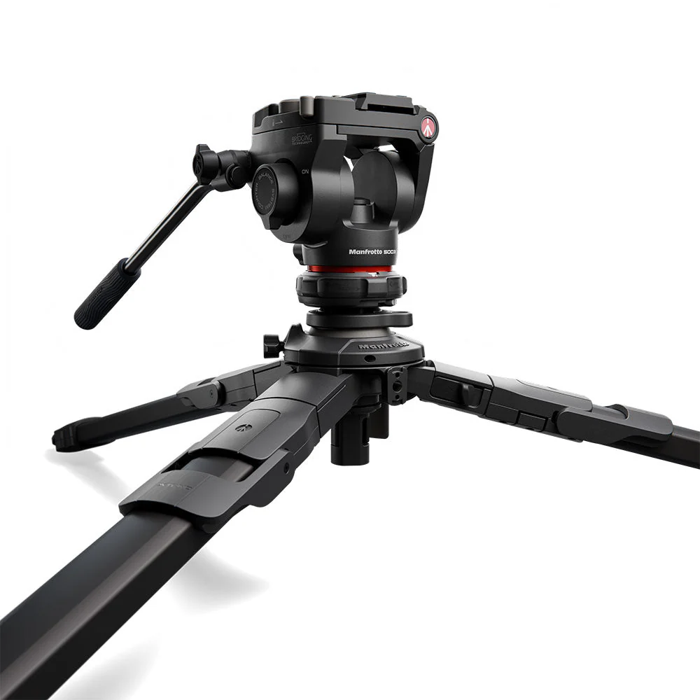 Manfrotto ONE Aluminum Hybrid Tripod with 500X Fluid Head - Image 5