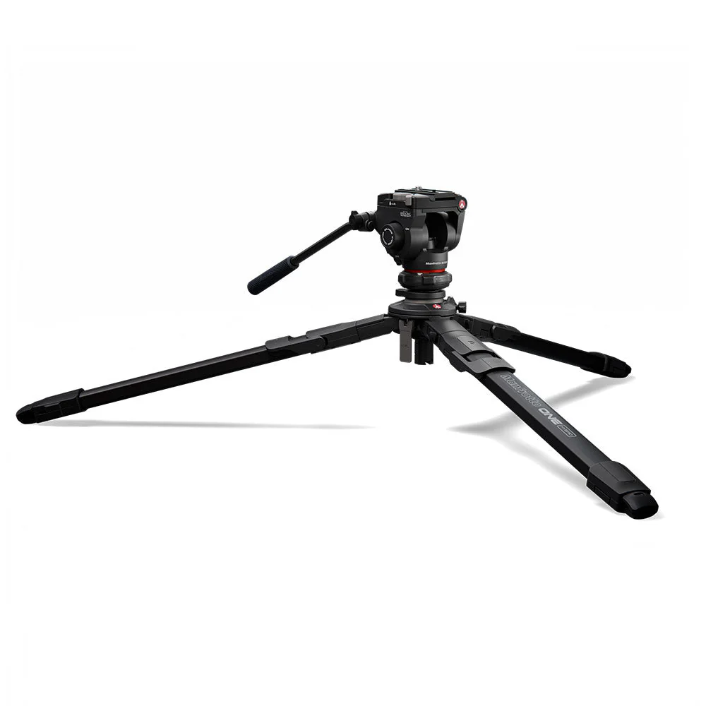 Manfrotto ONE Aluminum Hybrid Tripod with 500X Fluid Head - Image 6