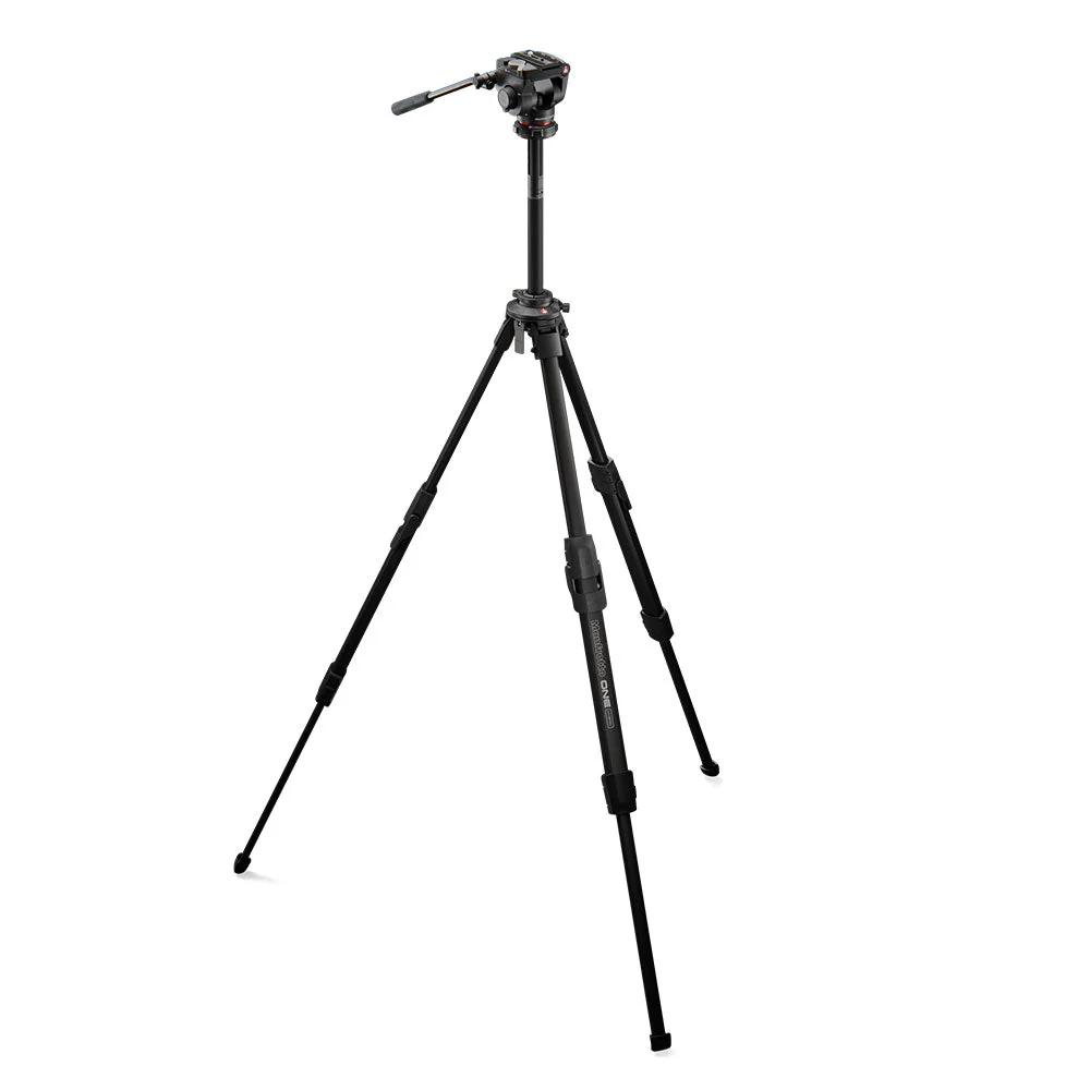 Manfrotto ONE Aluminum Hybrid Tripod with 500X Fluid Head - Image 7