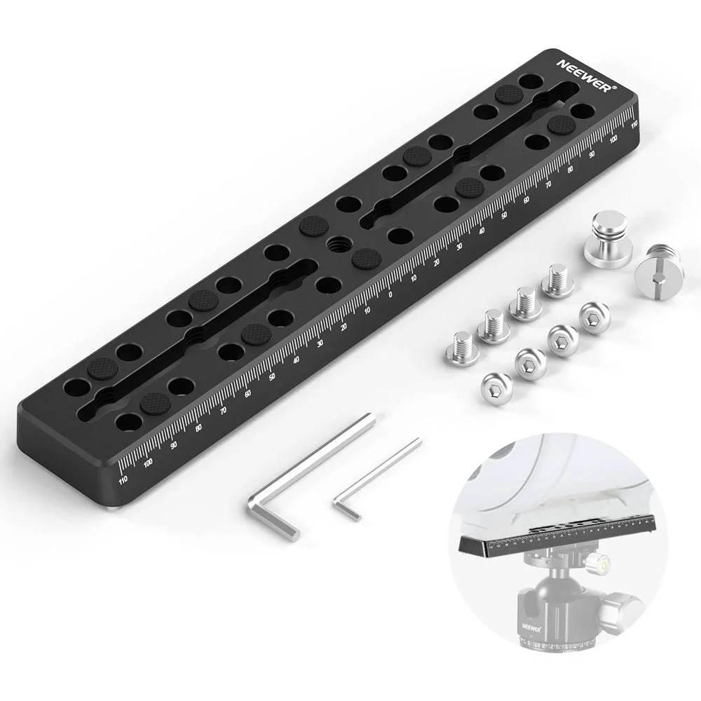Neewer QR003 9"/230mm Rail Bar Vixen Style Dovetail