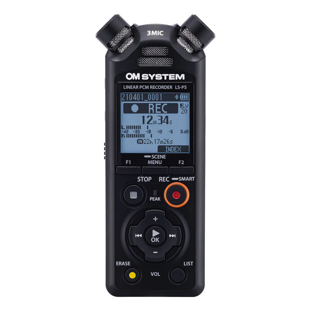 OM System LS-P5 Audio Recorder