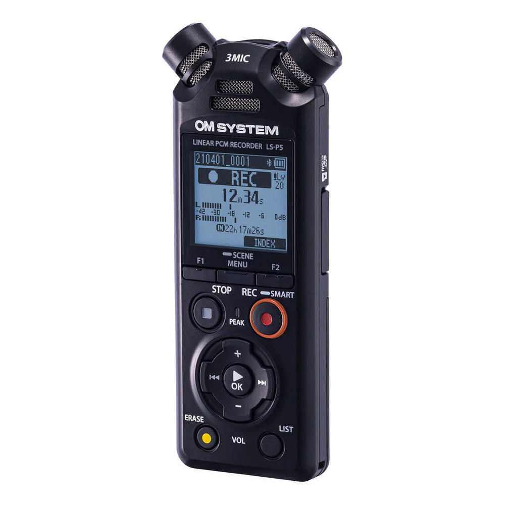 OM System LS-P5 Audio Recorder - Image 3