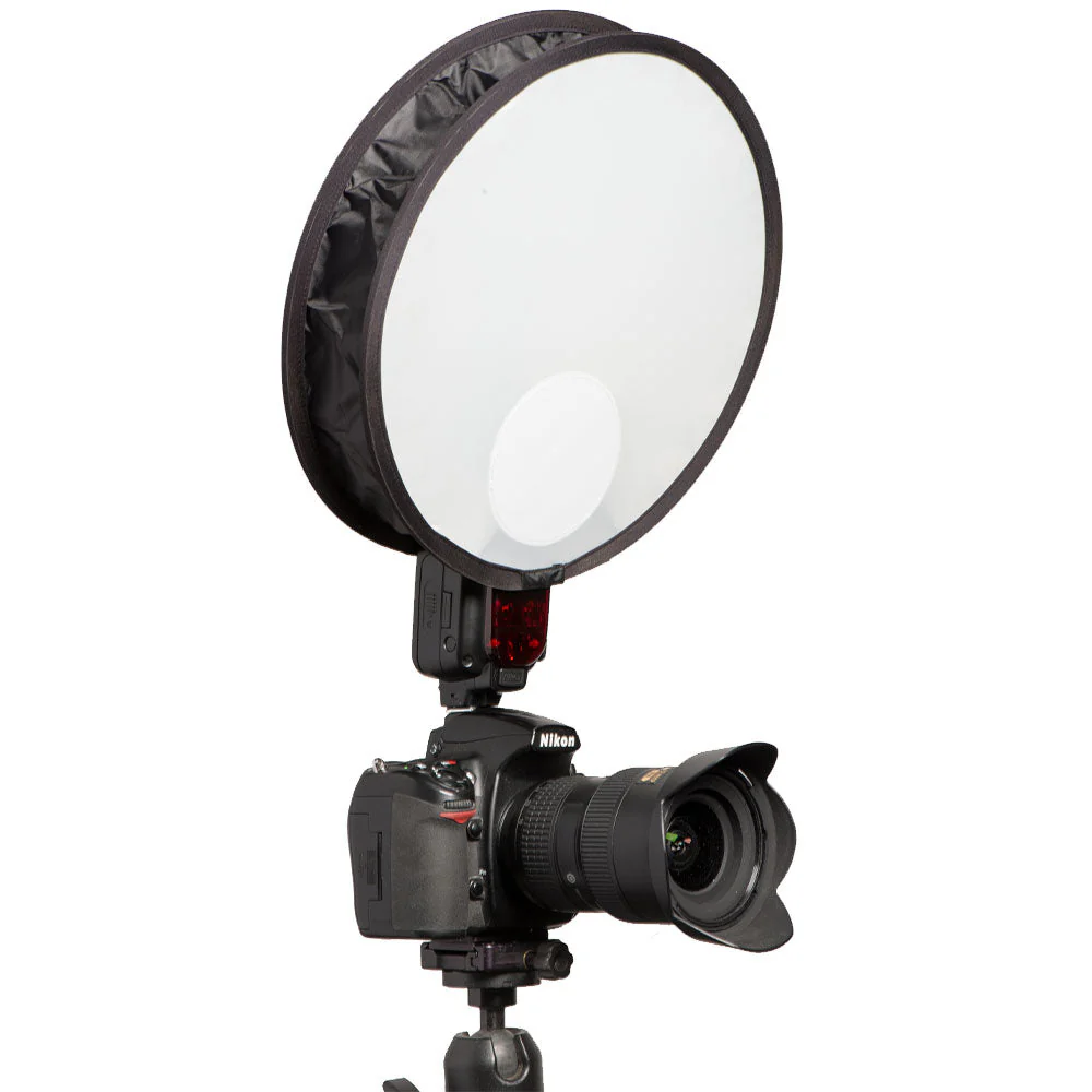 PhotoRepublik Speedlight Softbox Disc with White Balance Panel - Image 2