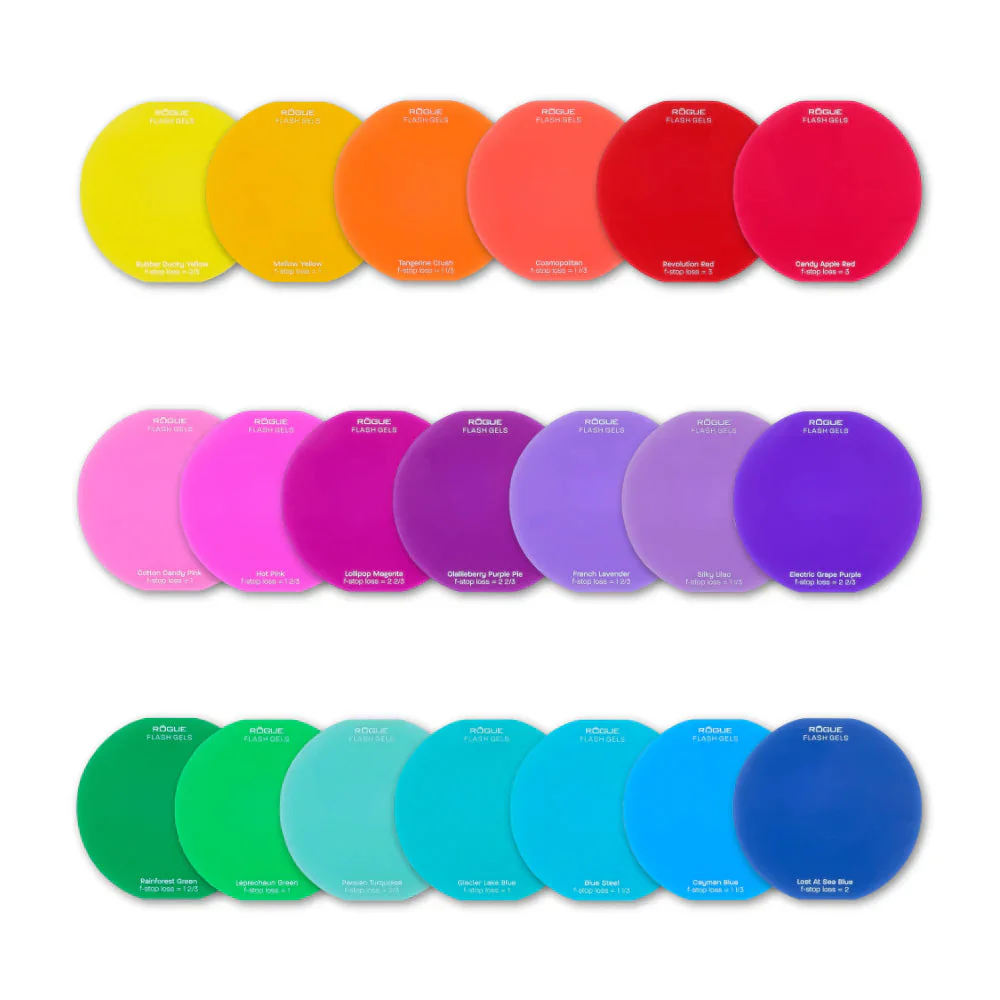 Rogue Round Flash Gels Ultimate Portrait Collection