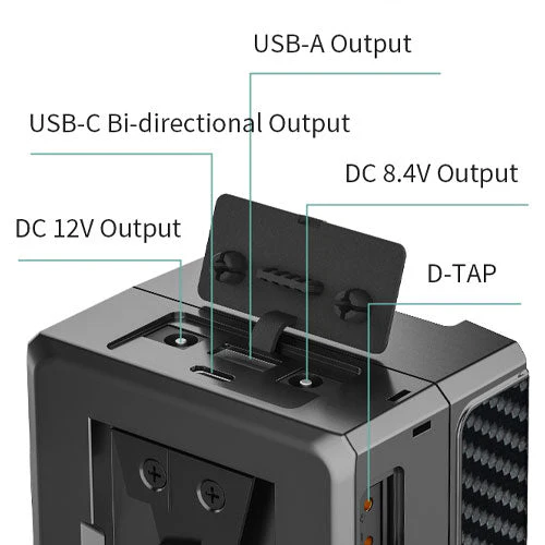 Rolux Dynasty III 150Wh V-Mount Battery - Image 3