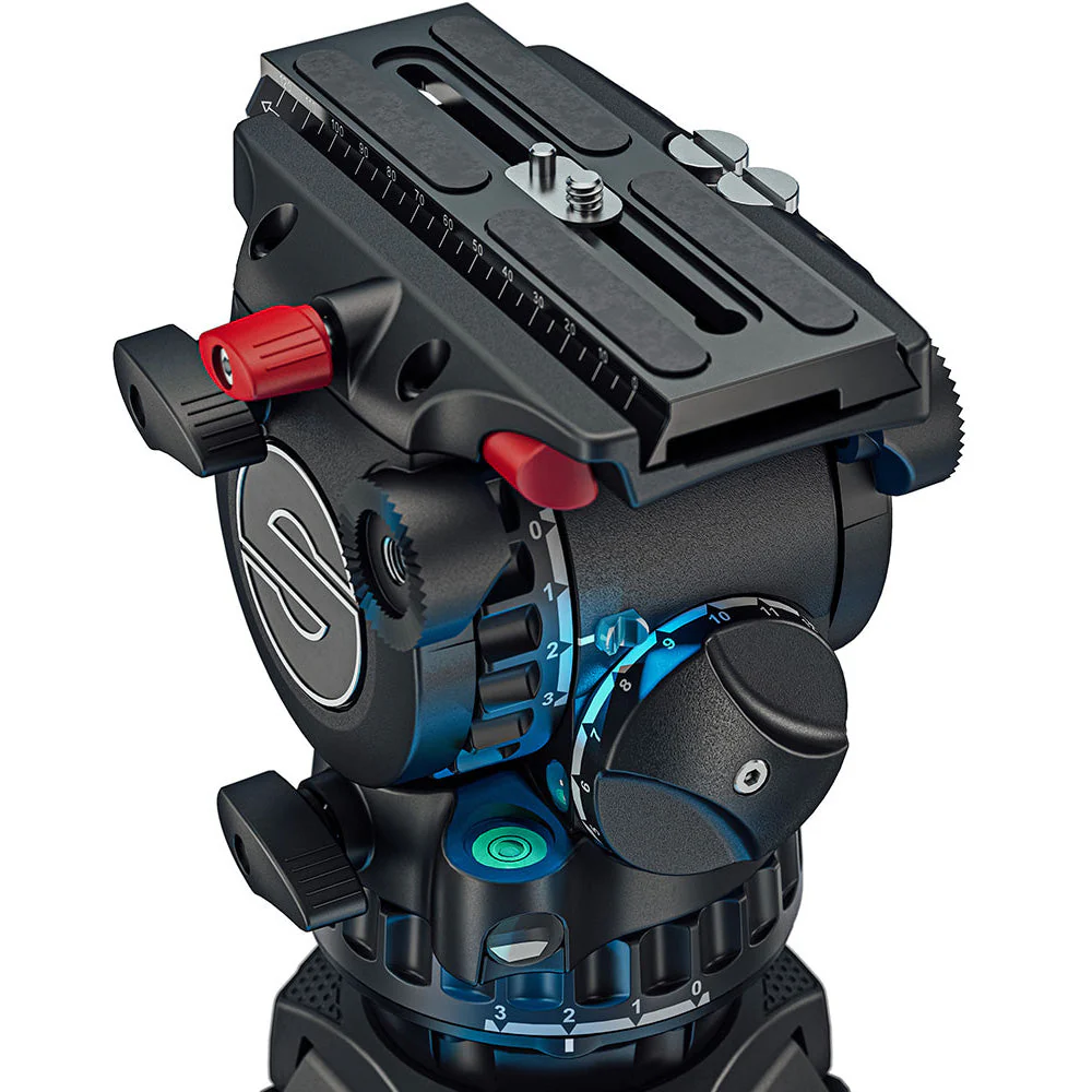 Sachtler System FSB 6 Mk II 75/2 AL MS Video Tripod - Image 4