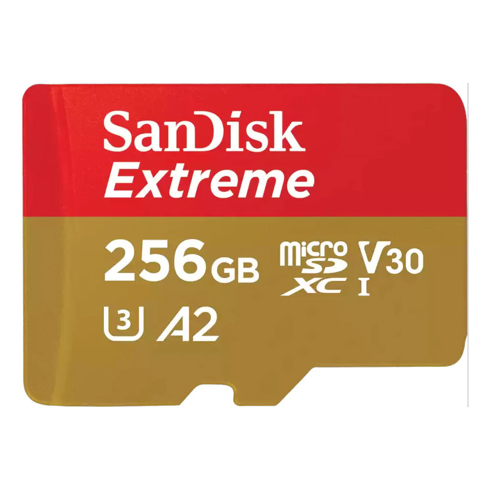 SanDisk Extreme microSDXC UHS-I - 256GB