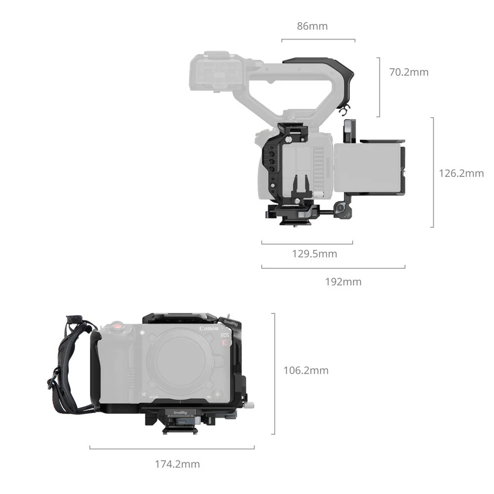 SmallRig Advanced Cage Kit for Canon EOS C50 - Image 2