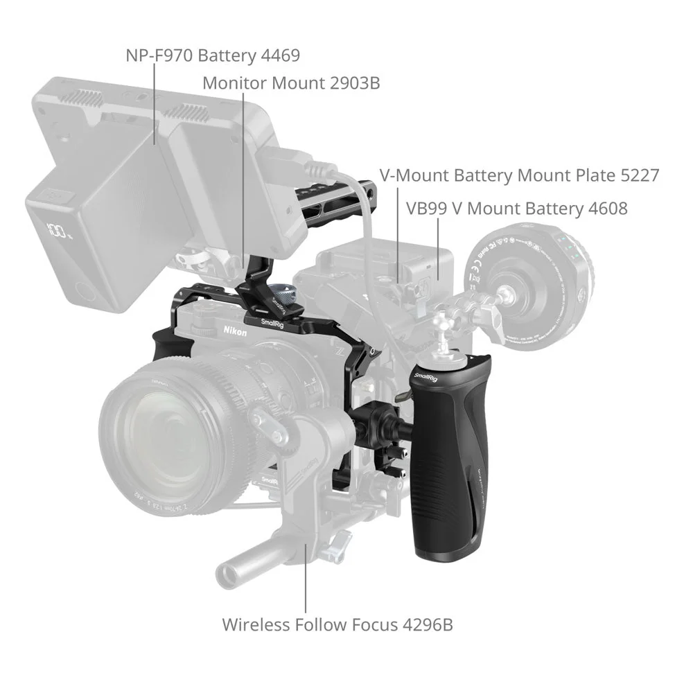 SmallRig Advanced Cage Kit for Nikon ZR - Image 4