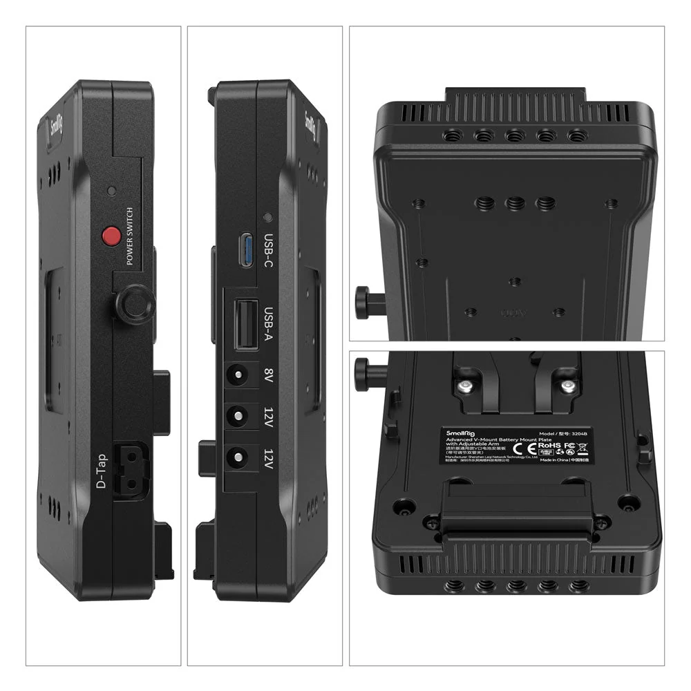 SmallRig Advanced V-Mount Battery Plate with Adjustable Arm - Image 2