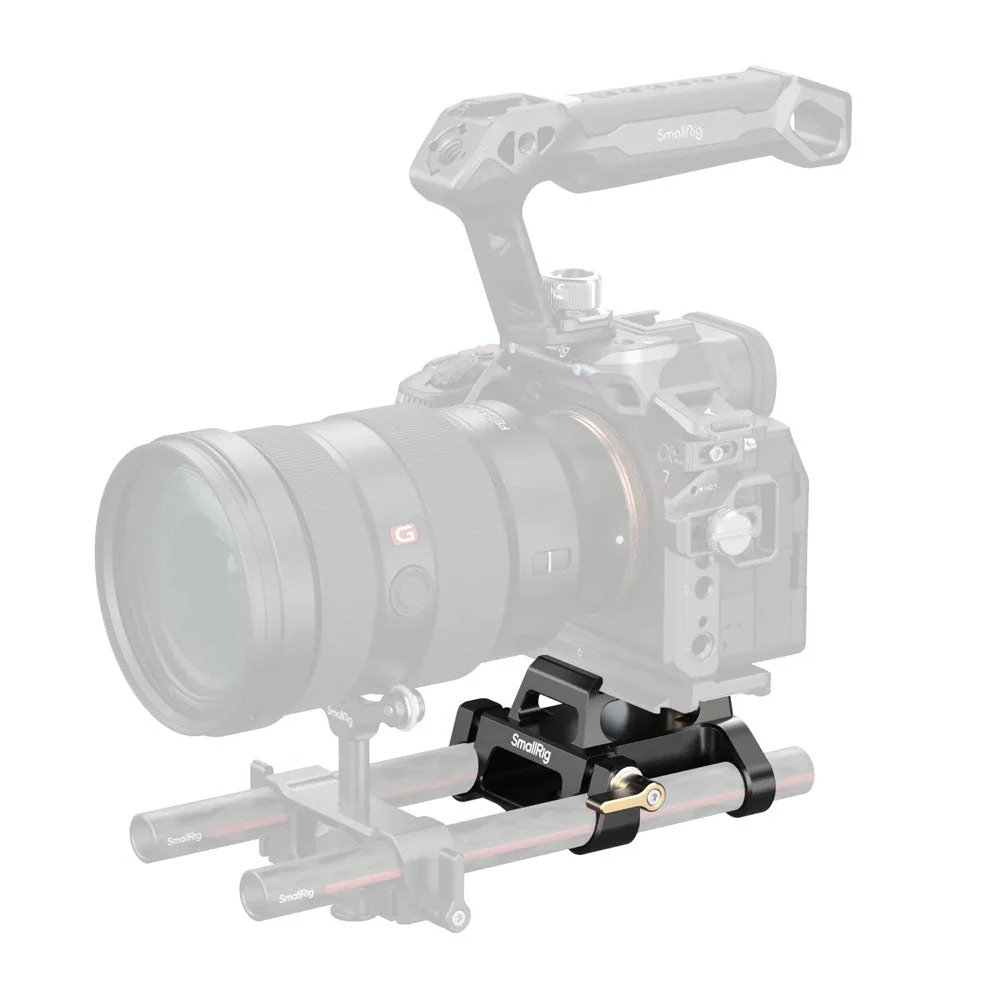 SmallRig Arca-Type Mount Plate Kit with 15mm Dual Rod Clamp - Image 2