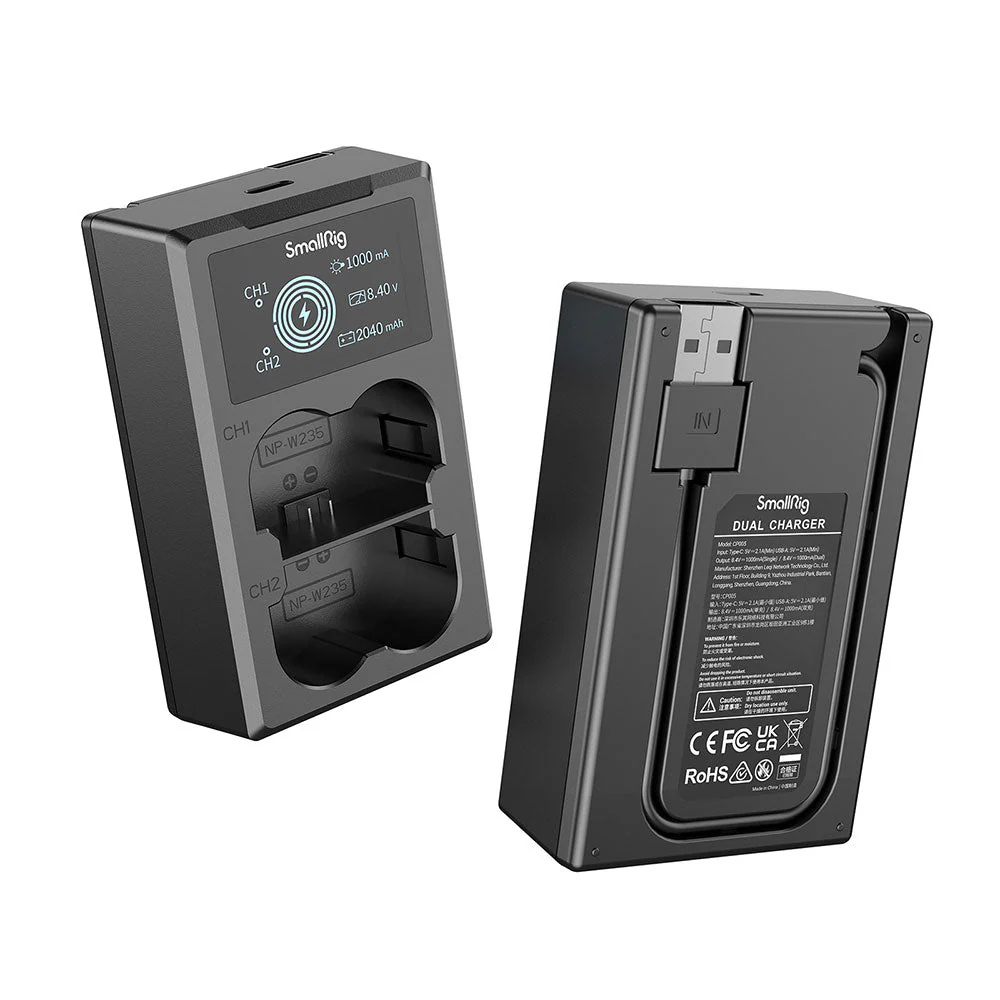 SmallRig Battery and Charger Kit for NP-W235 - Image 3