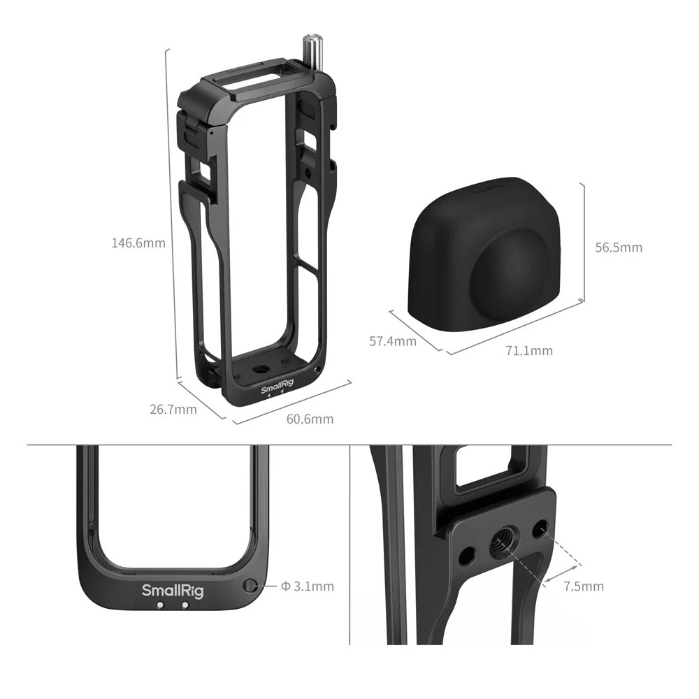 SmallRig Cage for Insta360 X5 - Image 3