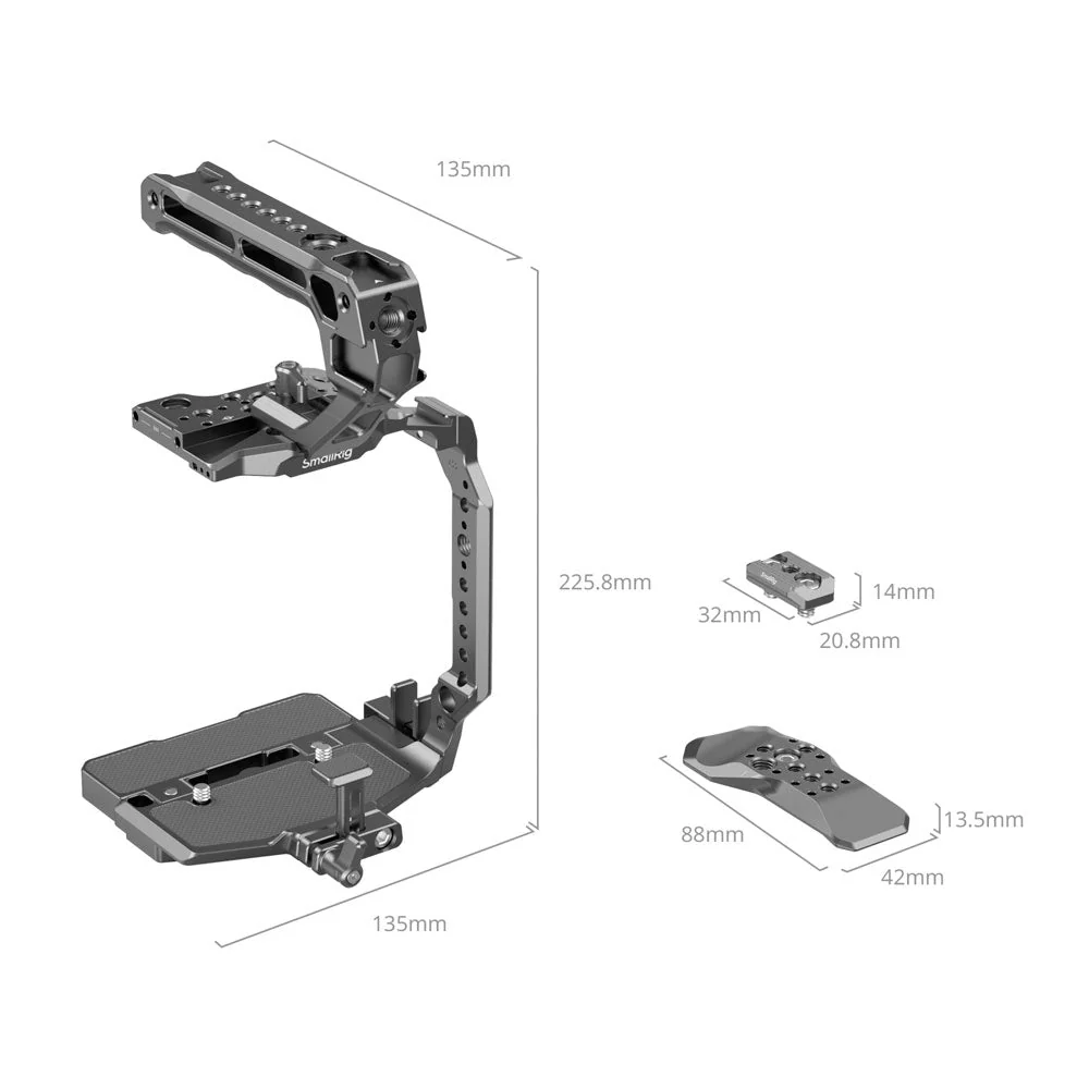 SmallRig Cage Kit for Canon EOS C80 - Image 2