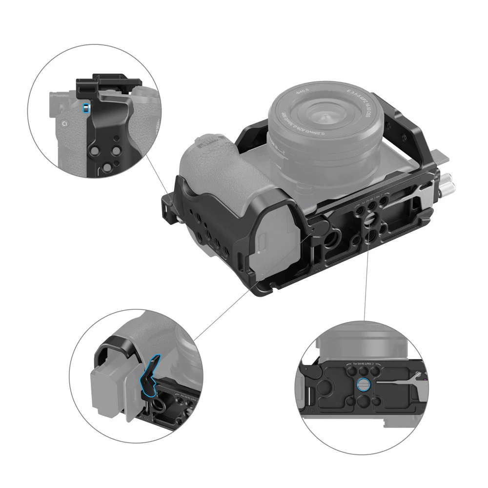 SmallRig Cage Kit for Sony a6700 - Image 2