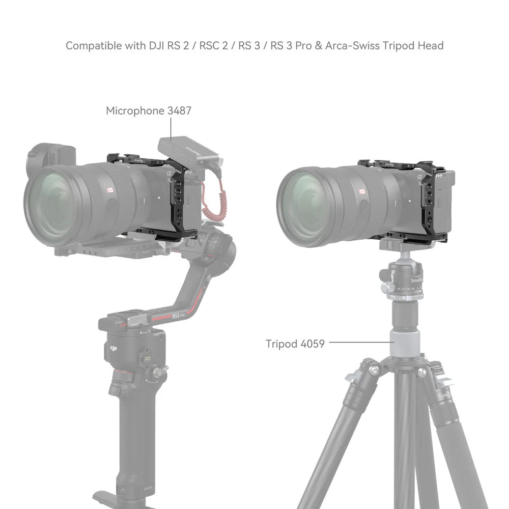 SmallRig Cage Kit for Sony a7C II, a7CR - Image 5