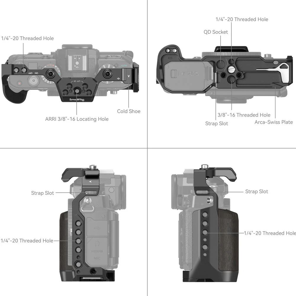 SmallRig Camera Cage for Nikon Zf - Image 3