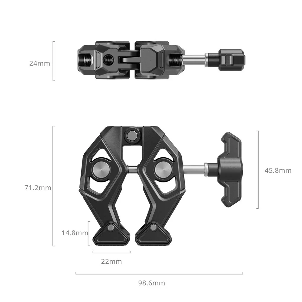 SmallRig Crab-Shaped Clamp - Image 2