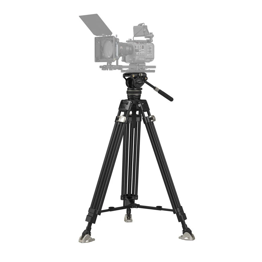 SmallRig FreeBlazer Heavy-Duty Carbon Fibre Video Tripod Kit - Image 9
